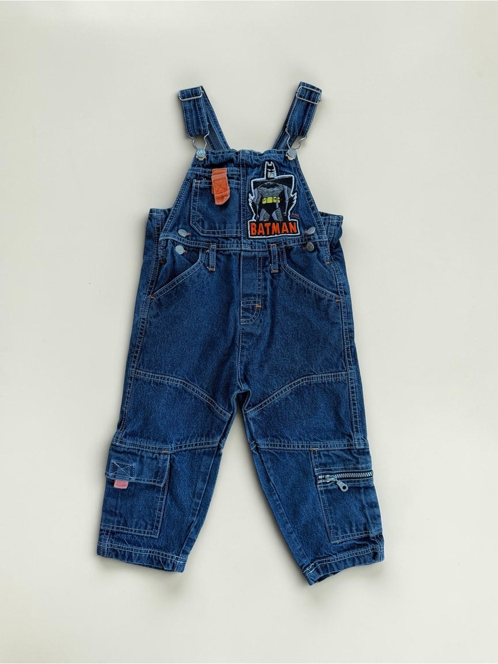 VINTAGE 90s Y2K Rare DC Comics Batman Overalls